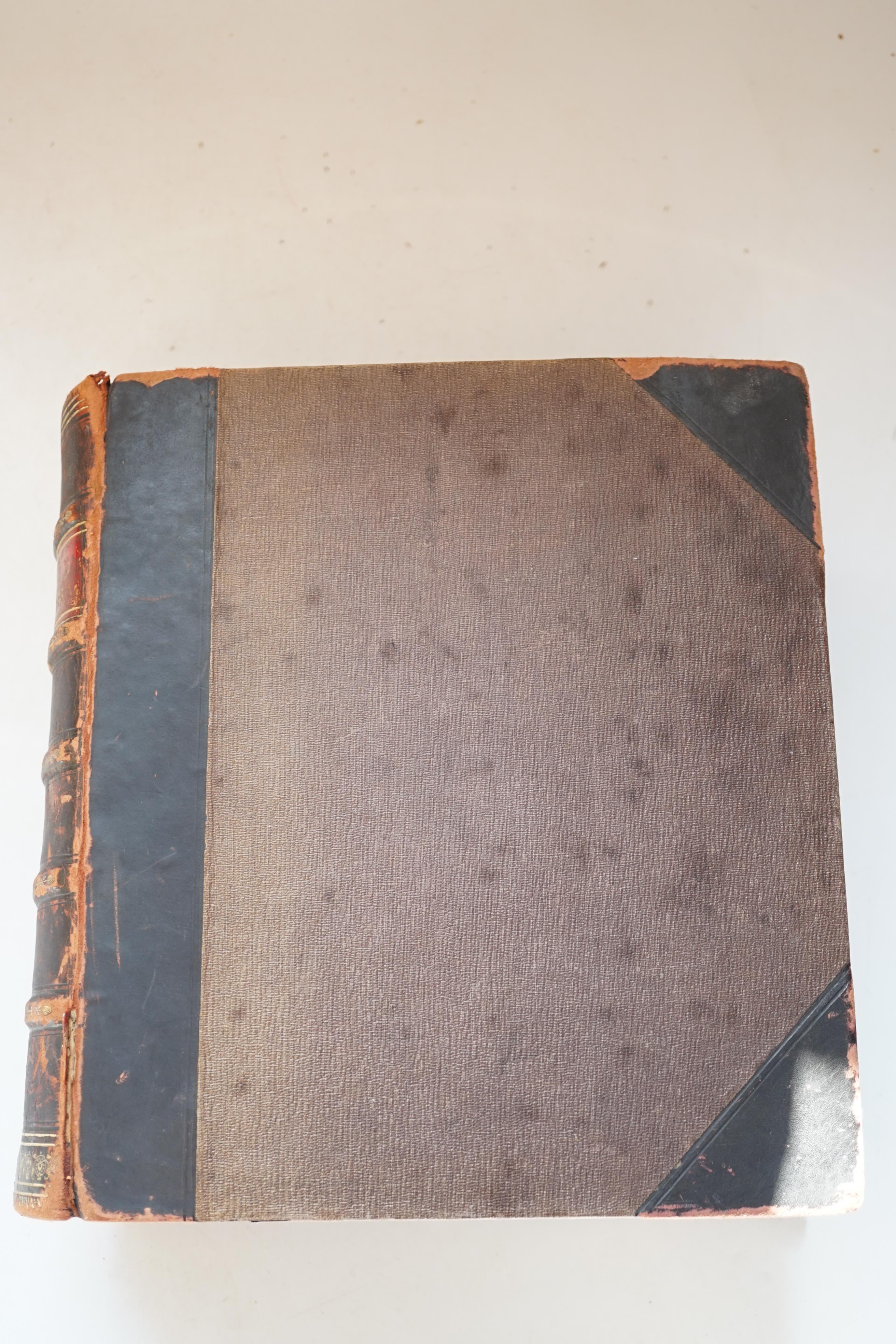 The Book of Martyrs, or, Christian Martyrology…including every important relation in Fox’s Book of Martyrs…, 2 vols in 1, 20 engraved plates, repairs and some loss to pp. 13-16half red morocco, printed by J. Nuttall, Liv